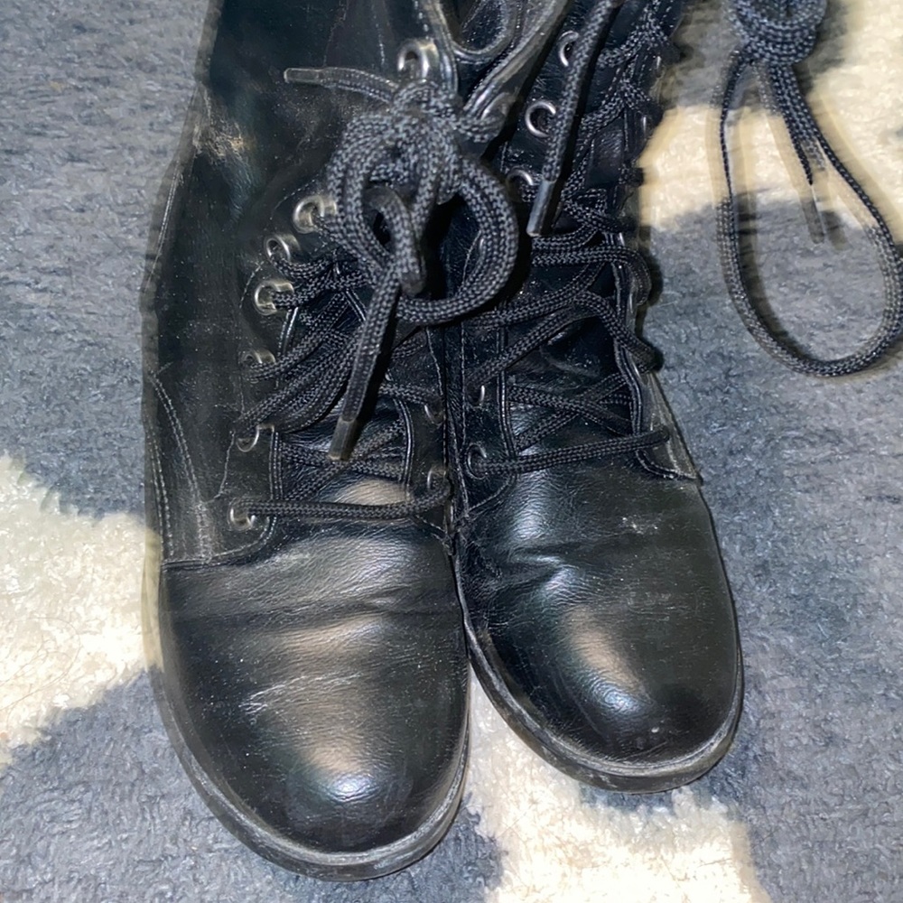 Black boots